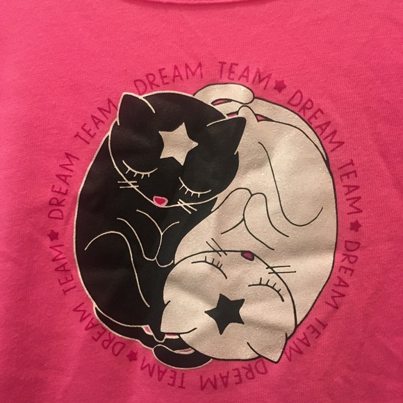 Pink pullover with front pockets - Size 5-6 - Picture 5 of 5